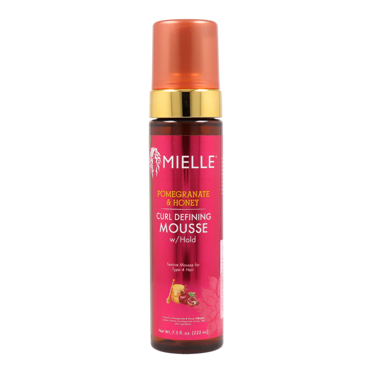 Αφρός για Καλύτερο Σχήμα Mielle Defining Mousse Μέλι Pόδι (222 ml)