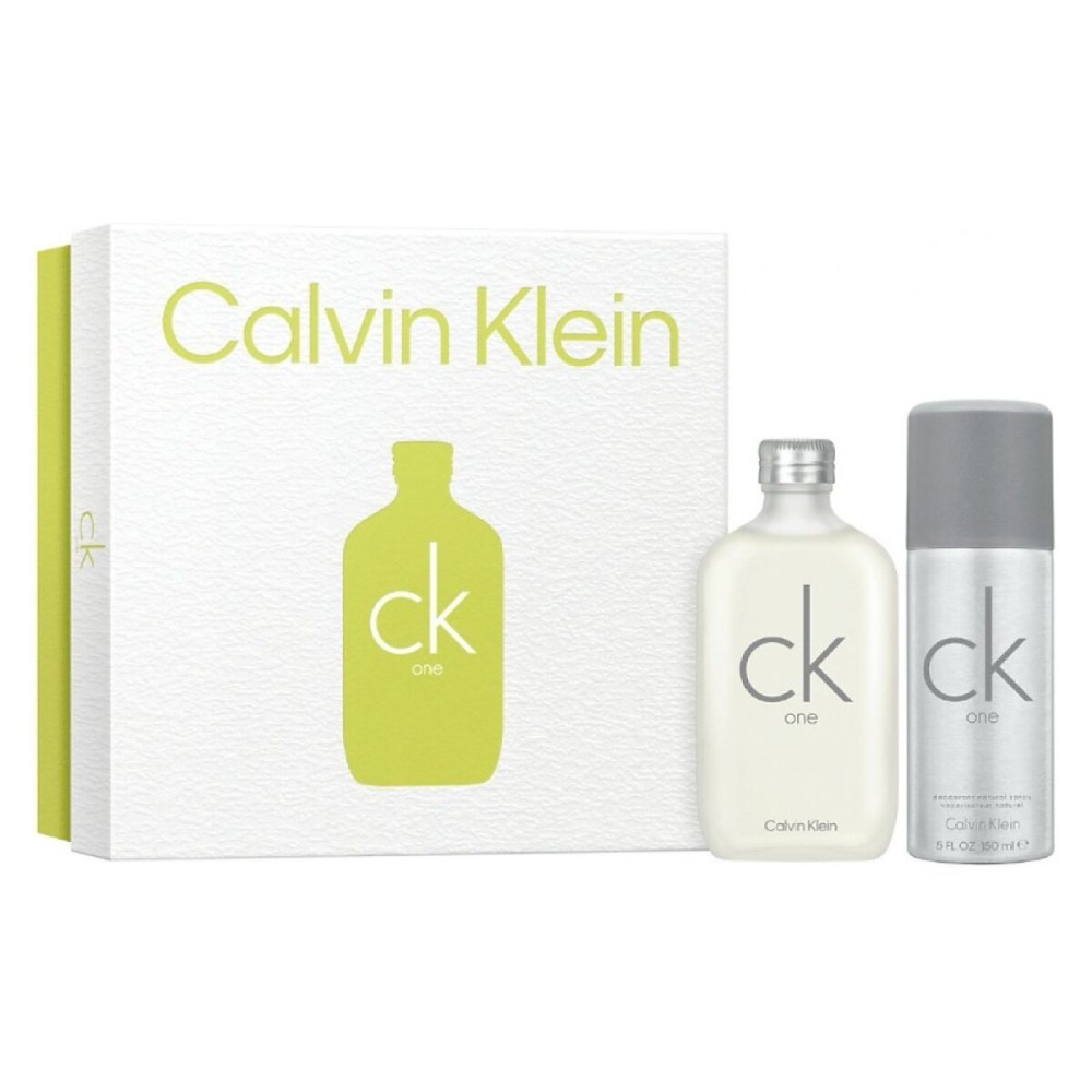 Σετ Για άνδρες και γυναίκες Άρωμα Calvin Klein Ck One 2 Τεμάχια