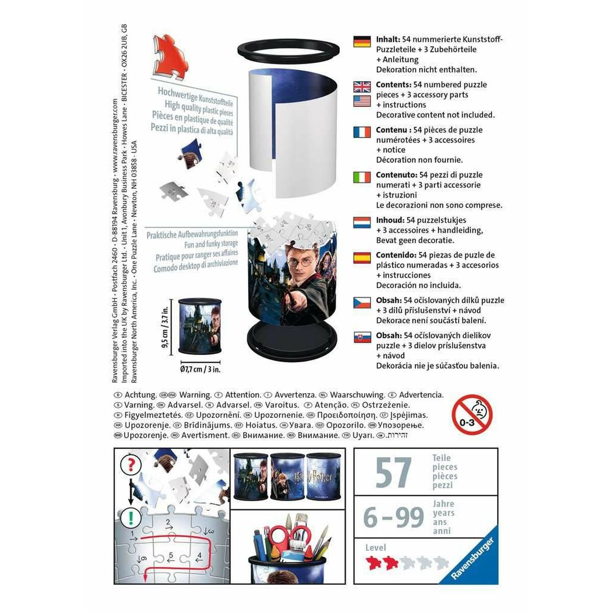 Παζλ Ravensburger Iceland: Kirkjuffellsfoss  3D Κασετίνα 57 Τεμάχια