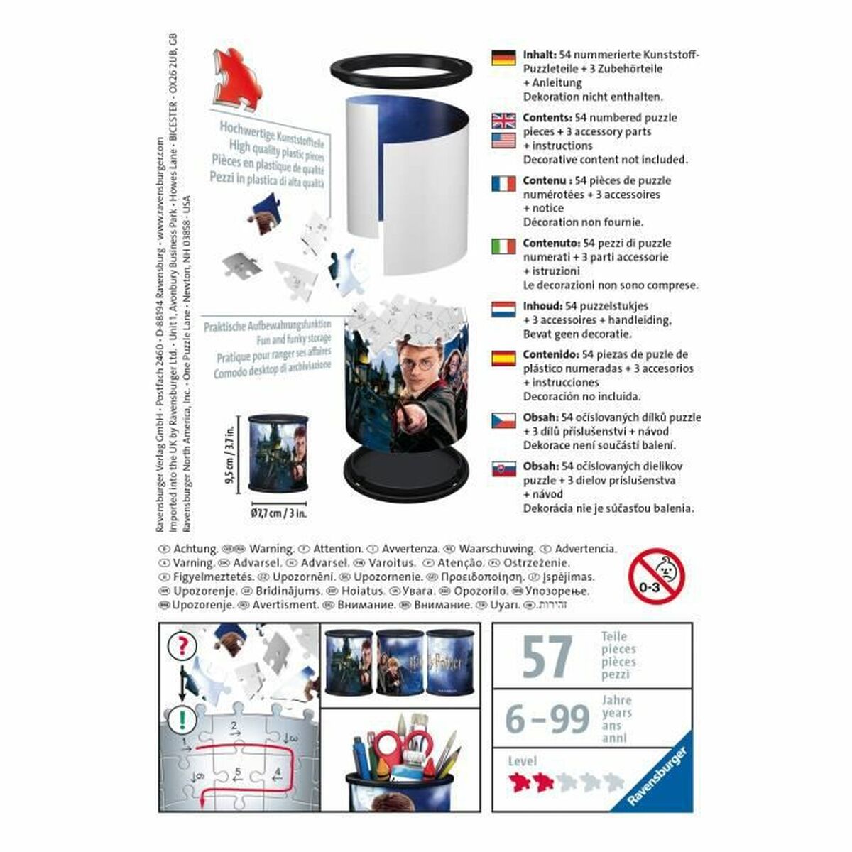 Παζλ Ravensburger Iceland: Kirkjuffellsfoss  3D Κασετίνα 57 Τεμάχια