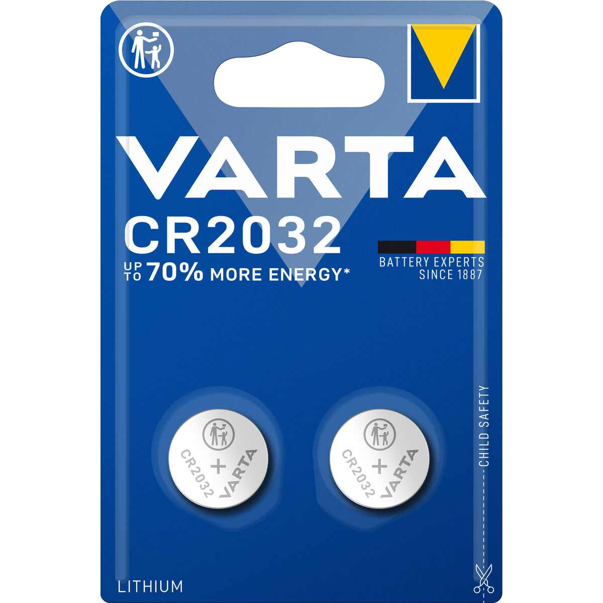 Μπαταρίες Κουμπιά Λιθίου Varta CR 2032