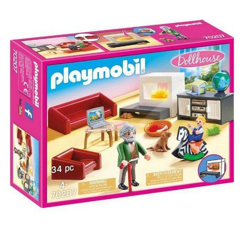 Playset Dollhouse Living Room Playmobil 70207 Σετ φαγητού (34 pcs)