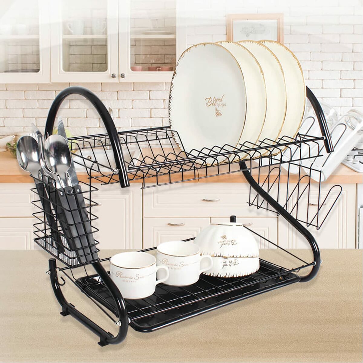 Σουρωτήρι Για το Νεροχύτη Feel Maestro MR-1025-38-BLACK 38 x 24 x 39 cm Μαύρο