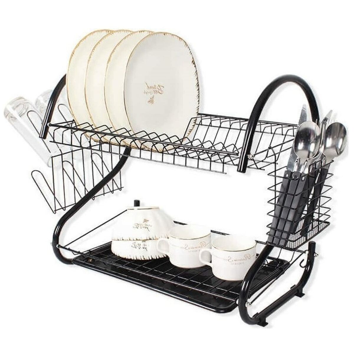 Σουρωτήρι Για το Νεροχύτη Feel Maestro MR-1025-38-BLACK 38 x 24 x 39 cm Μαύρο