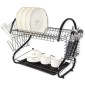 Σουρωτήρι Για το Νεροχύτη Feel Maestro MR-1025-38-BLACK 38 x 24 x 39 cm Μαύρο