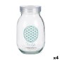 Σκάφος Slow Life Διαφανές Γυαλί (1800 ml) (4 Μονάδες)