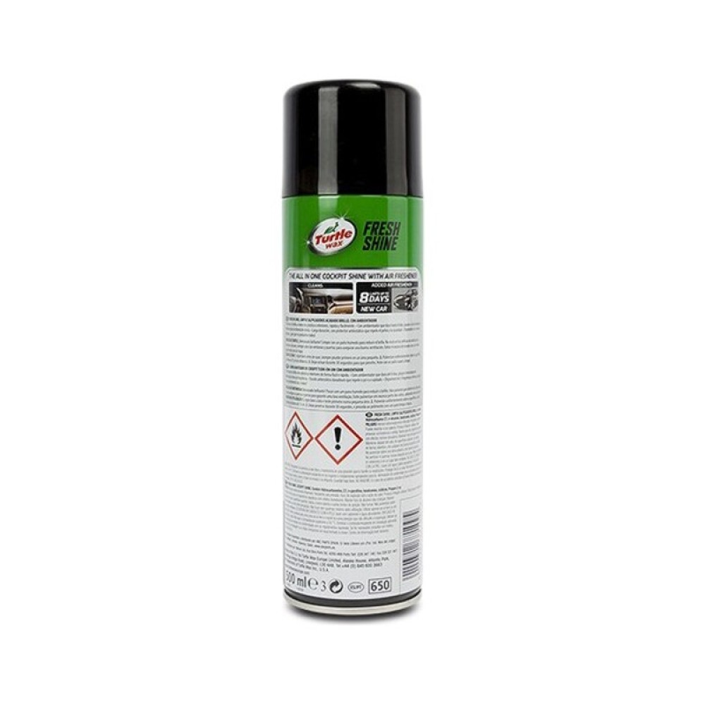 Καθαριστικό  γαι το Ταμπλό Αυτοκινήτου Turtle Wax TW51983 Fresh Shine 500 ml