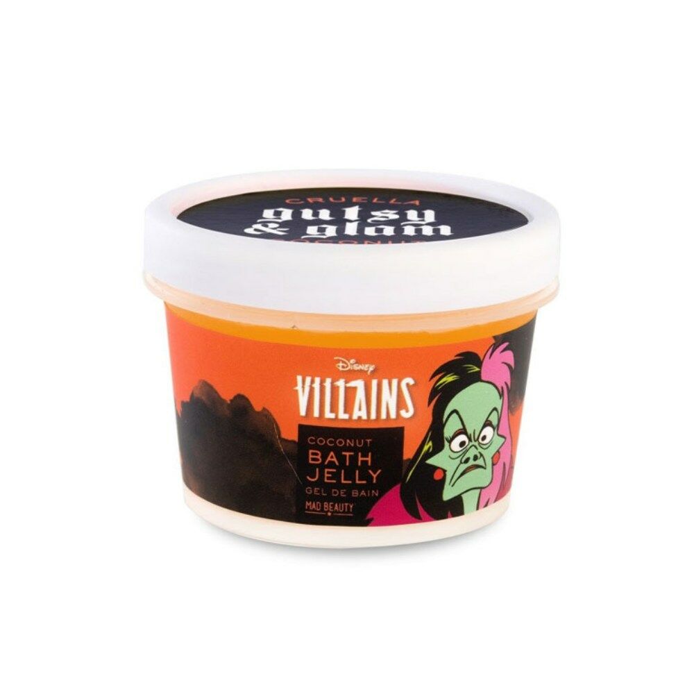 Ζελατίνη Μπάνιου Mad Beauty Disney Villains Cruella Καρύδα (25 ml) (95 g)