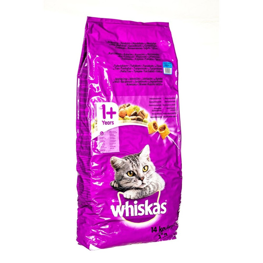 Γατοτροφή Whiskas 5900951014390 Ενηλίκων Τόνος 14 Kg