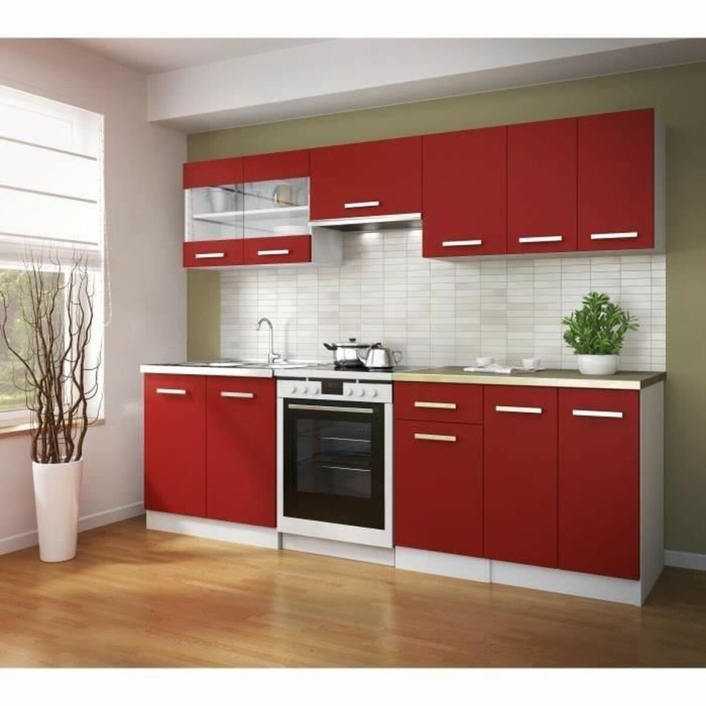 Ντουλάπι κουζίνας Καφέ Κόκκινο PVC Πλαστική ύλη μελαμίνη 60 x 31 x 55 cm