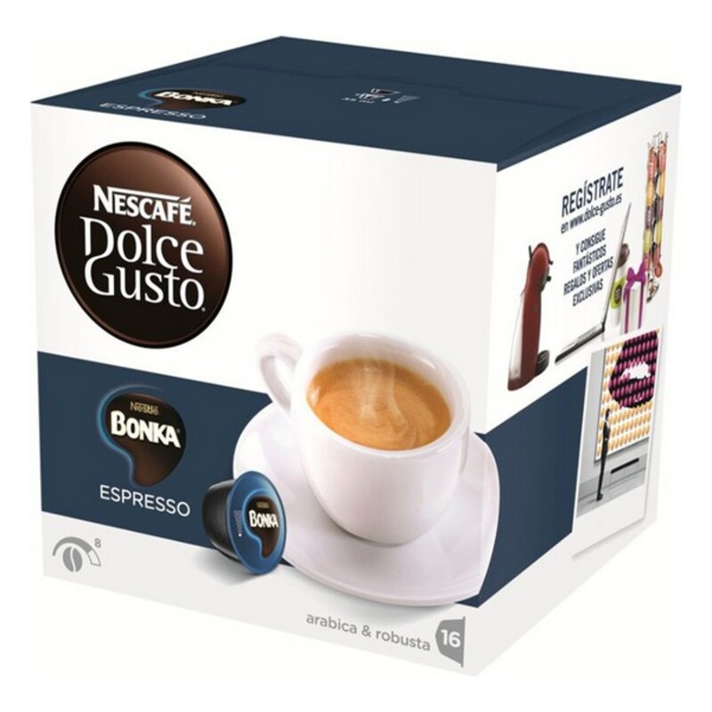 Κάψουλες για καφέ Dolce Gusto Espresso Bonka 3 Τεμάχια (16 Μονάδες)