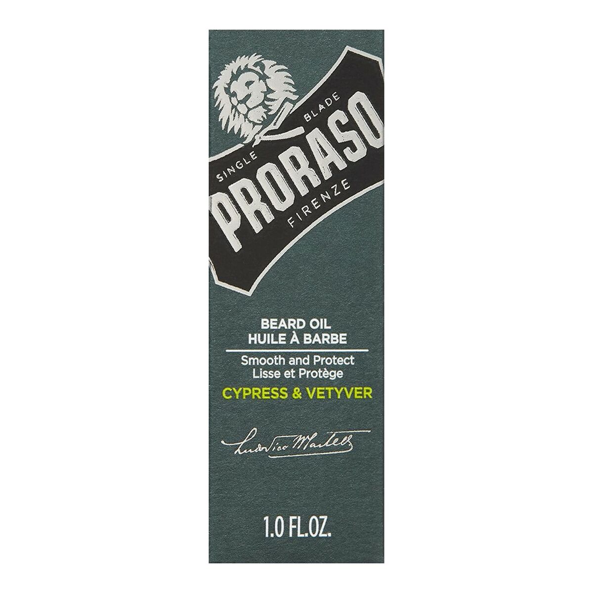 Λάδι για το Μούσι Proraso Cypress & Vetyver (30 ml)