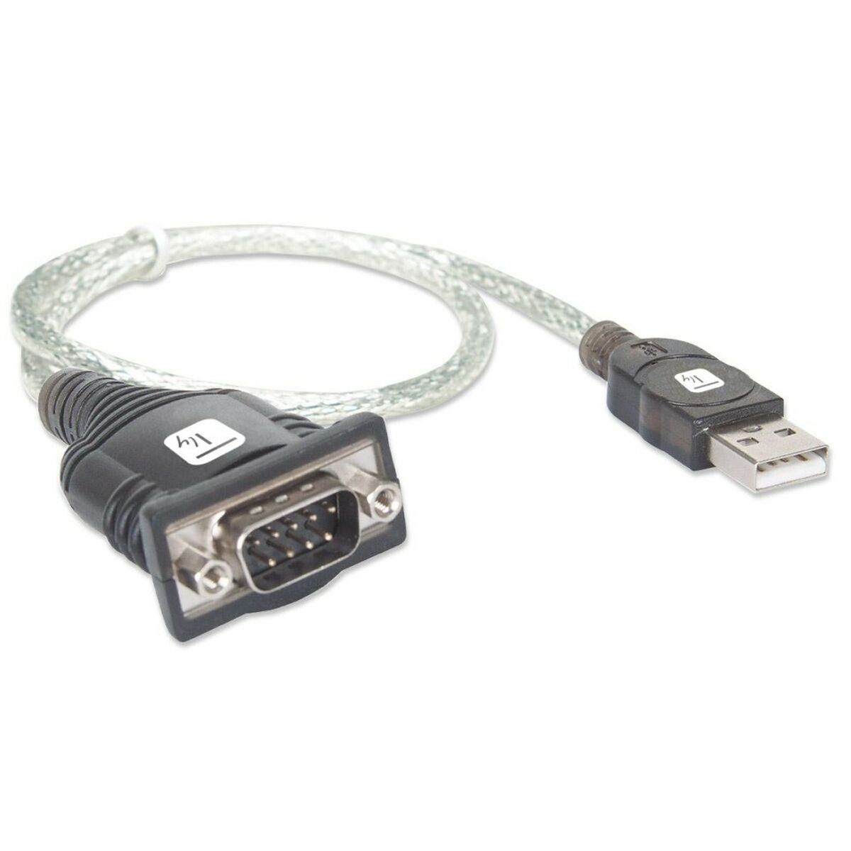 Αντάπτορας USB σε Θύρα Σειράς Techly IDATA USB-SER-2T 45 cm