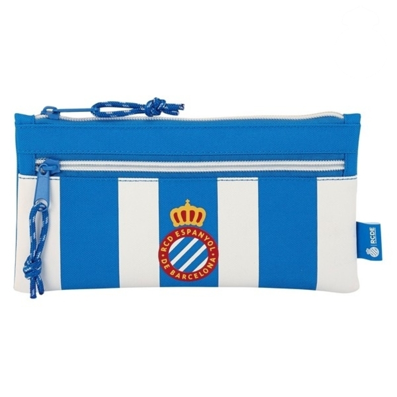 Κασετίνα RCD Espanyol 811753029 Μπλε Λευκό (22 x 11 x 1 cm)