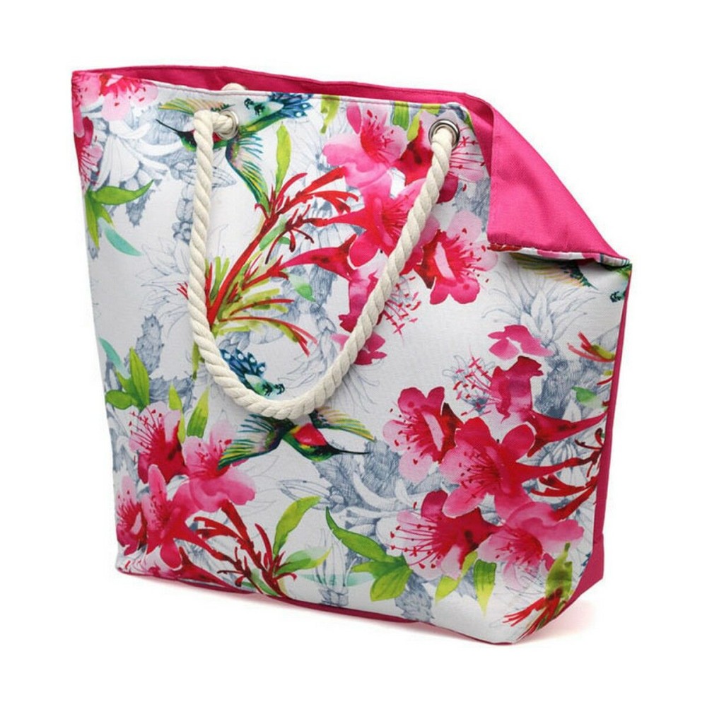 Τσάντα Παραλίας 55,5 x 39 cm Ροζ Blomster 44 x 37 x 11 cm