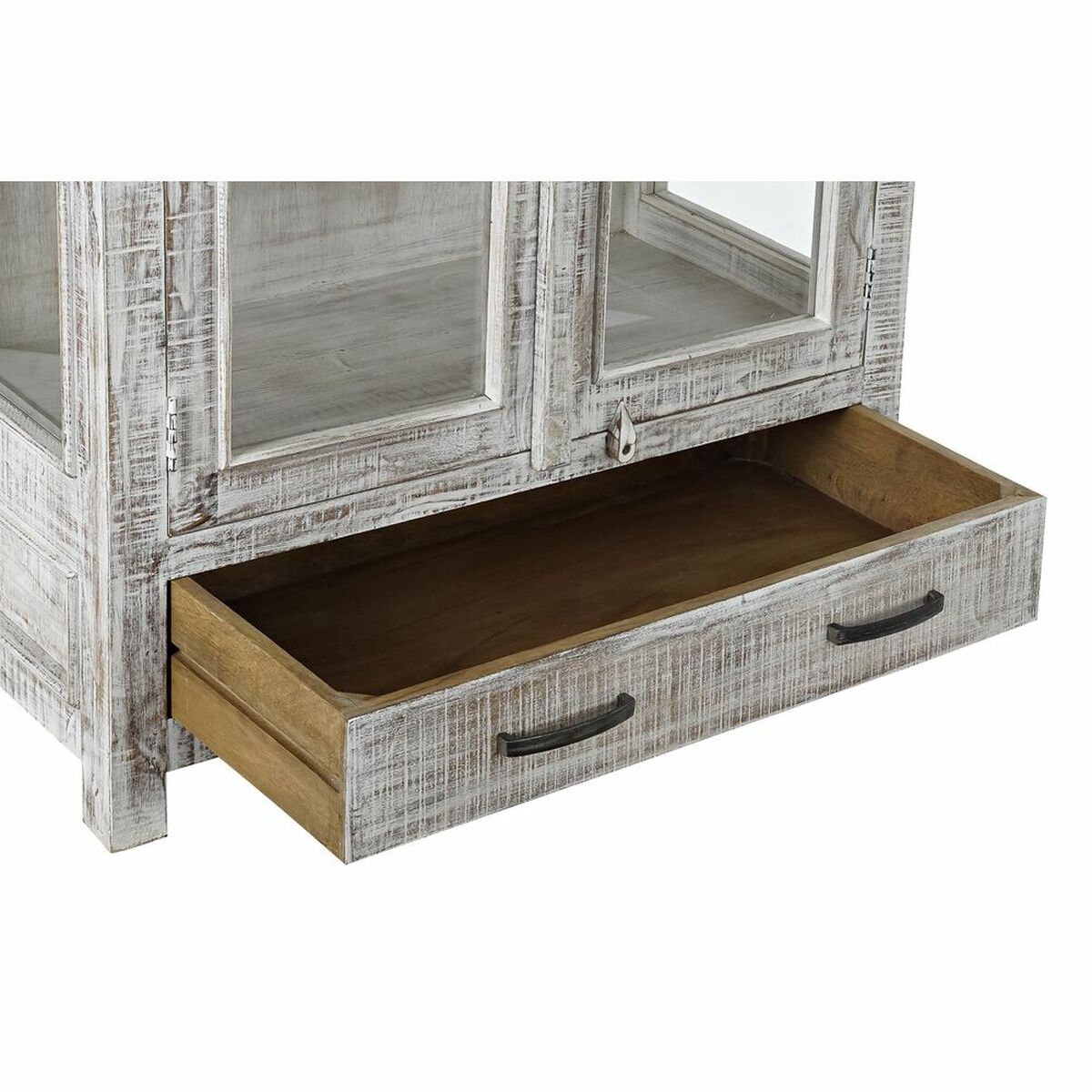 Eκθεσιακό σταντ DKD Home Decor 90 x 45 x 180 cm Κρυστάλλινο Ξύλο από Μάνγκο