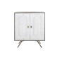 Σκευοθήκη DKD Home Decor Γκρι Χρυσό Λευκό Ορείχαλκος Ξύλο από Μάνγκο (93 x 41 x 114 cm)