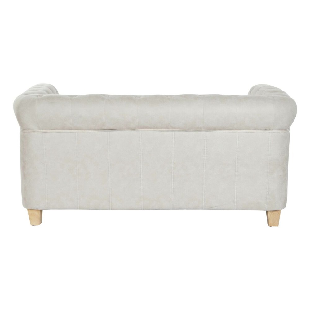 Καναπές DKD Home Decor 151 x 82 x 70 cm Φυσικό Ξύλο Καφέ Κρεμ Vintage