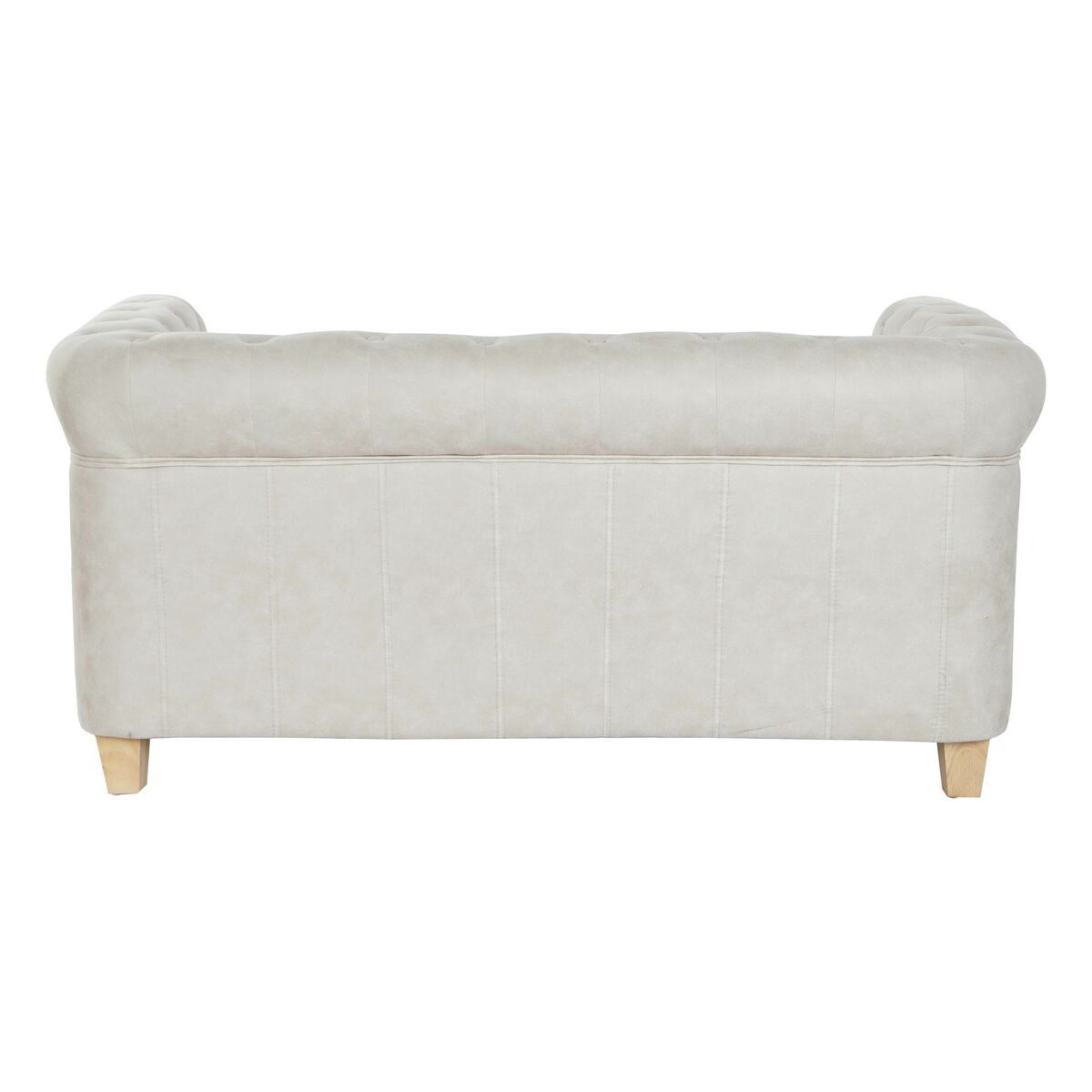 Καναπές DKD Home Decor 151 x 82 x 70 cm Φυσικό Ξύλο Καφέ Κρεμ Vintage
