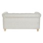 Καναπές DKD Home Decor 151 x 82 x 70 cm Φυσικό Ξύλο Καφέ Κρεμ Vintage