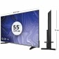 Smart TV Nilait Luxe NI-55UB8001SE 4K Ultra HD 55"