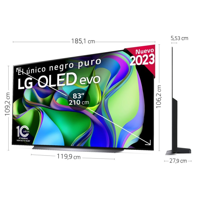 Smart TV LG OLED83C34LA 4K Ultra HD 83" OLED