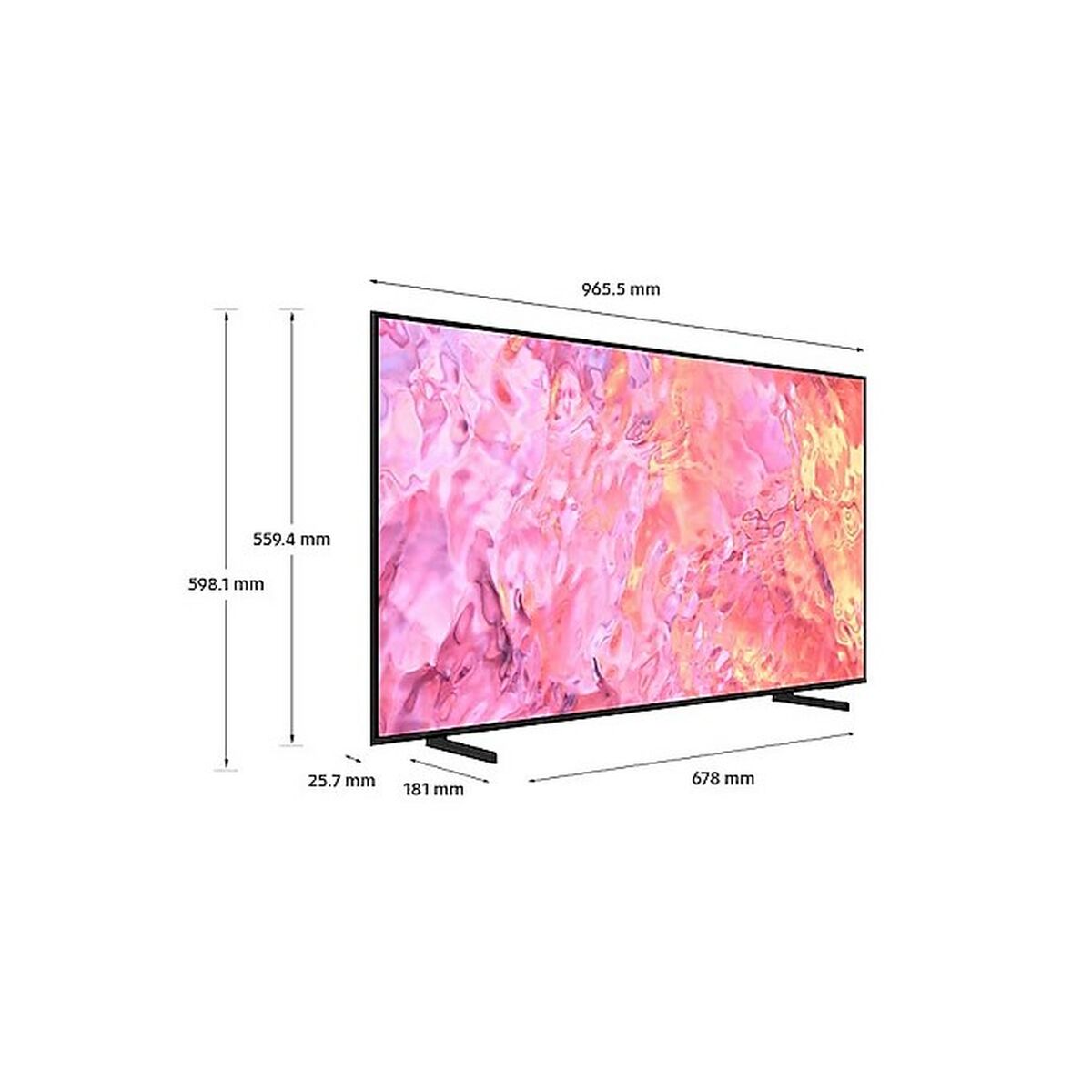Smart TV Samsung QE43Q60CAUXXH 43" 4K Ultra HD QLED