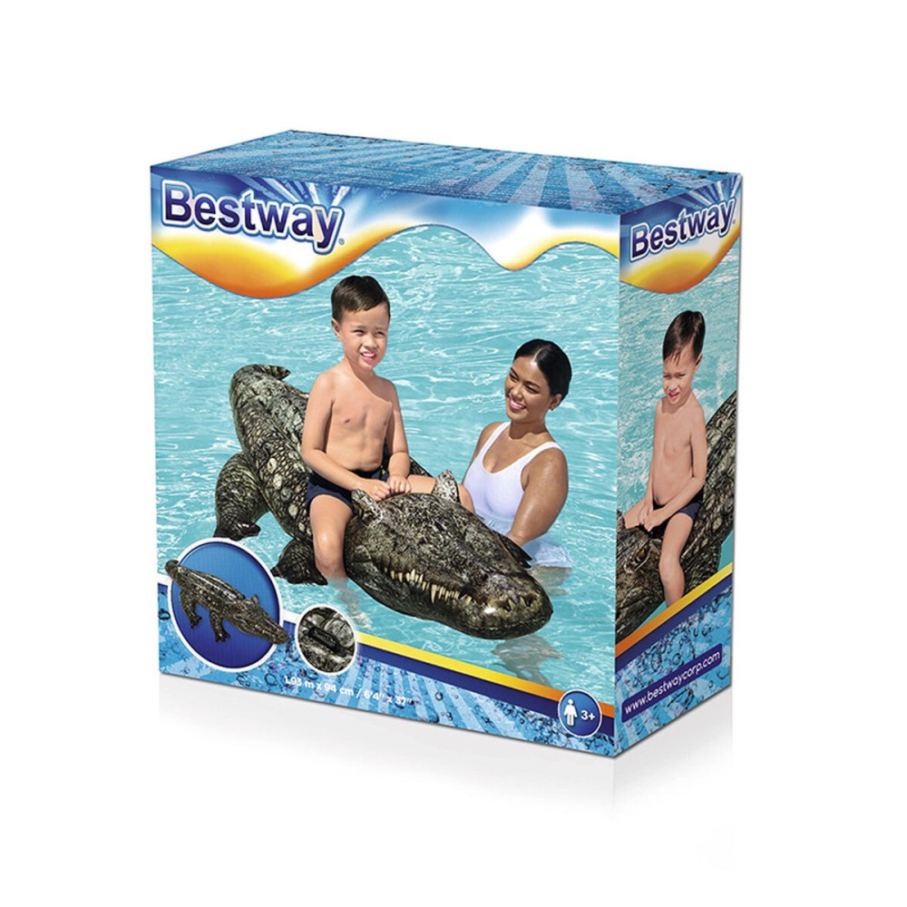 Inflatable Pool Float Bestway Κροκόδειλος 193 x 94 cm