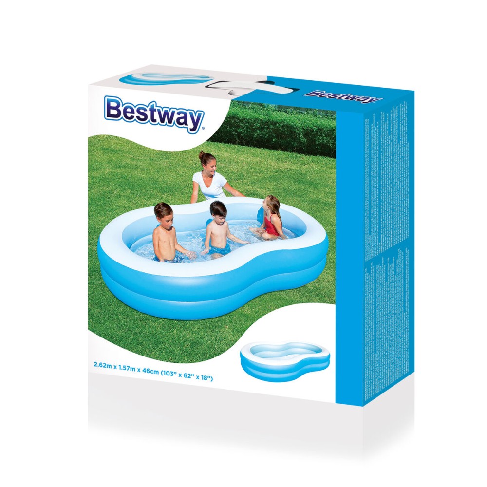 Παιδική πισίνα Bestway 262 x 157 x 46 cm