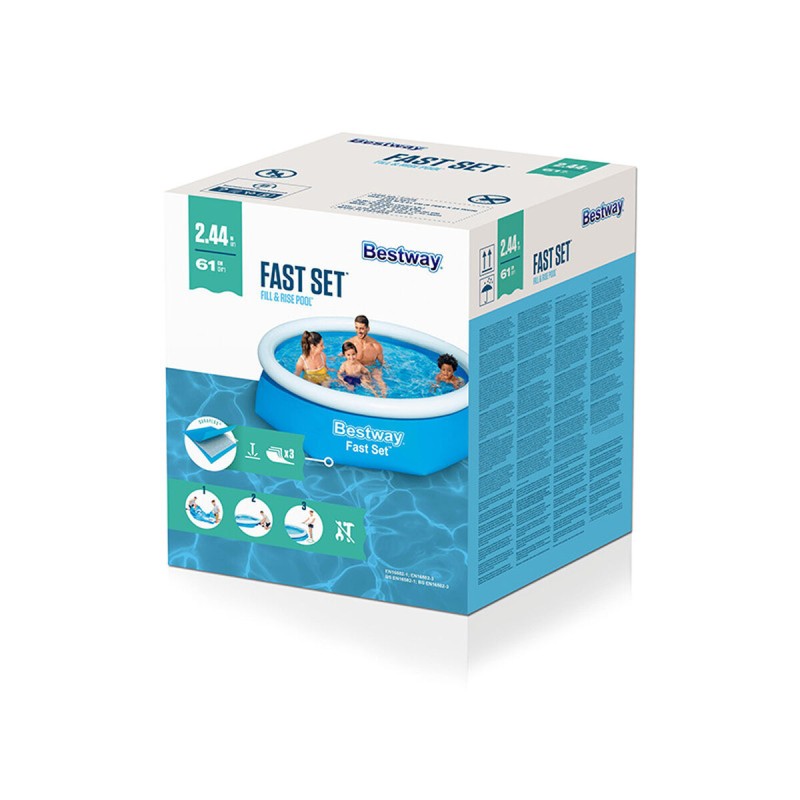 Φουσκωτή Πισίνα Bestway Μπλε 1880 L 244 x 61 cm