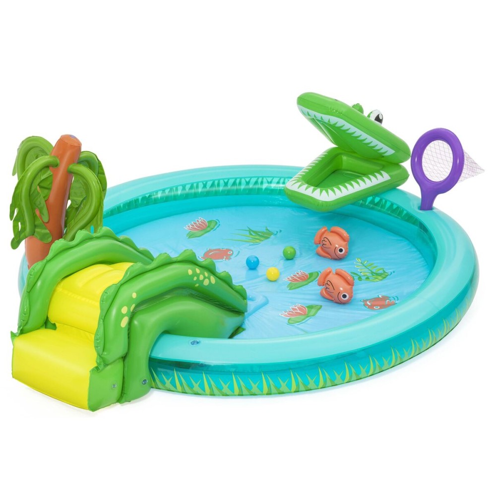 Παιδική πισίνα Bestway Crocodile Cove 224 x 181 x 72 cm