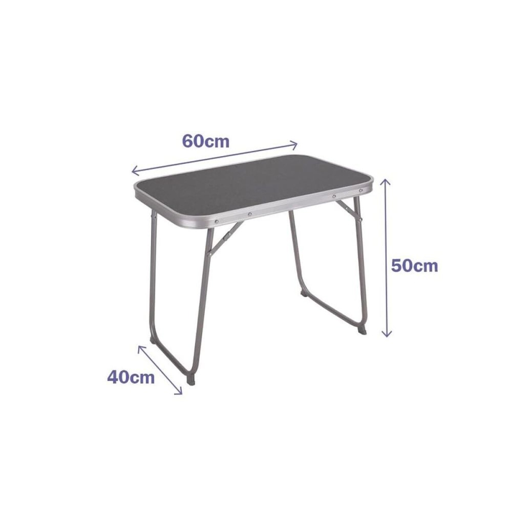 Πτυσσομενο τραπεζακι Marbueno Γκρι 60 x 40 x 50 cm