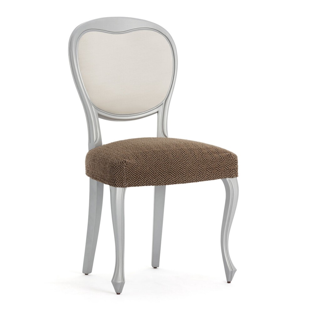 Κάλυμμα για Καρέκλα Eysa JAZ Καφέ 50 x 5 x 50 cm x2
