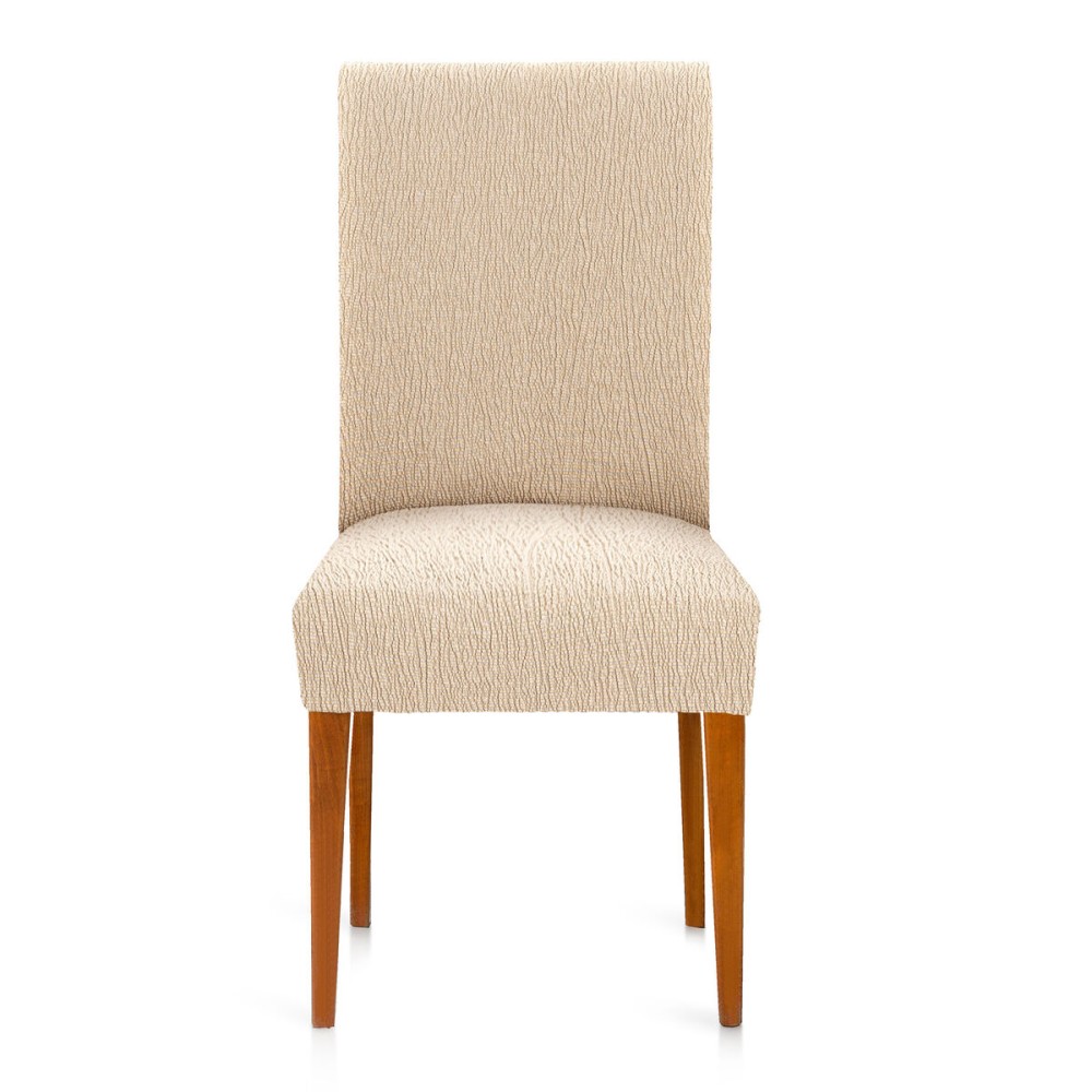 Κάλυμμα για Καρέκλα Eysa TROYA Θερμό Λευκό 50 x 55 x 50 cm x2