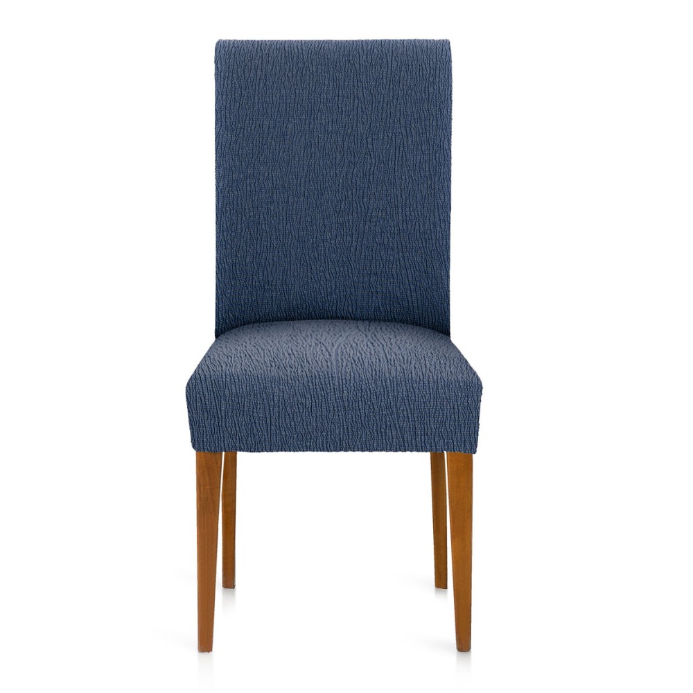 Κάλυμμα για Καρέκλα Eysa TROYA Μπλε 50 x 55 x 50 cm x2