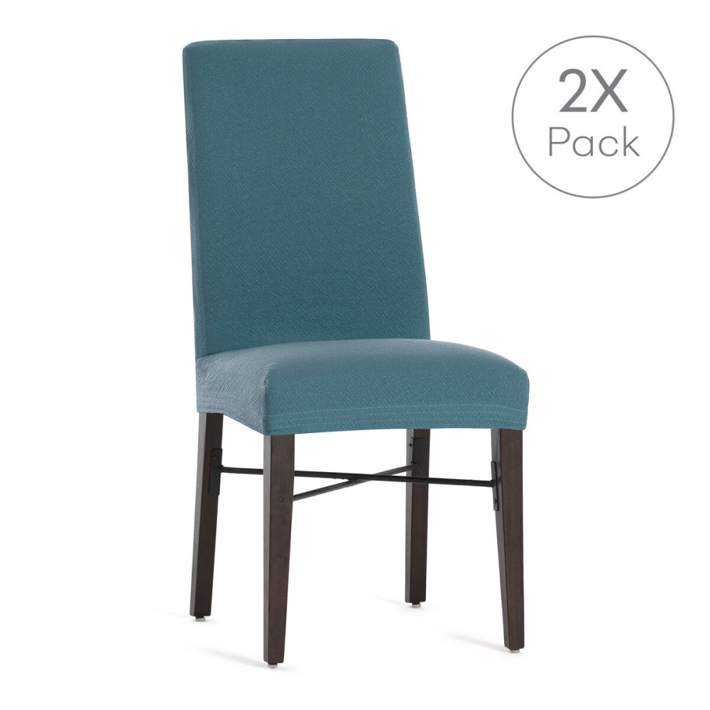 Κάλυμμα για Καρέκλα Eysa BRONX Σμαραγδένιο Πράσινο 50 x 55 x 50 cm x2