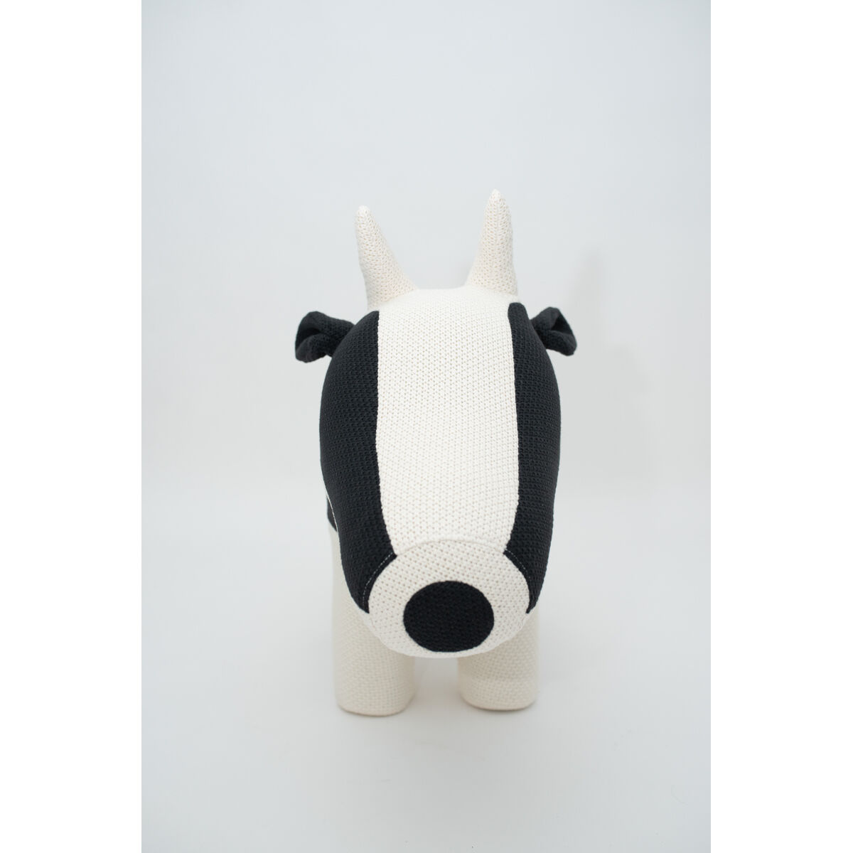 Αρκουδάκι Crochetts AMIGURUMIS MAXI Λευκό Μαύρο Αγελάδα 110 x 73 x 45 cm