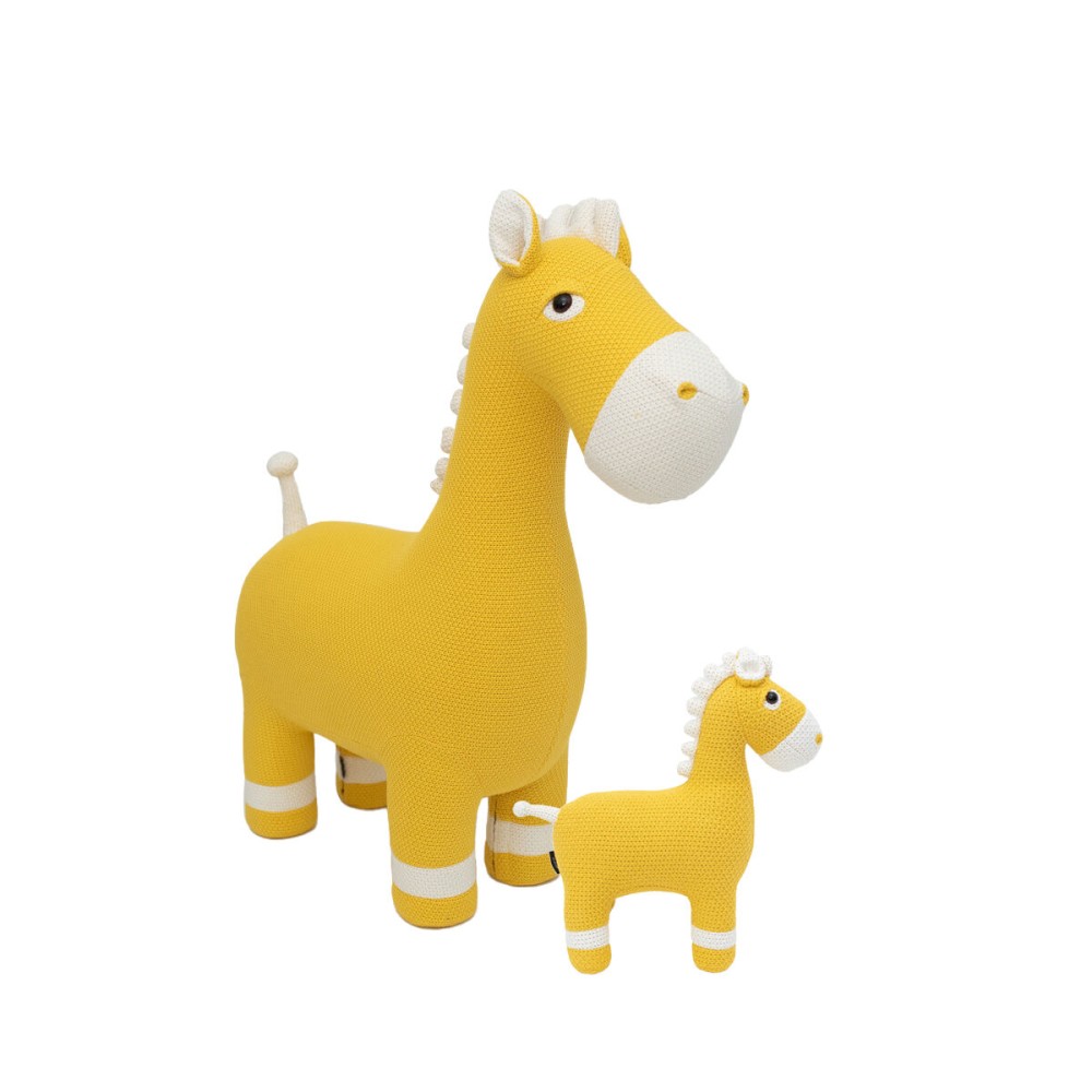 Αρκουδάκι Crochetts AMIGURUMIS PACK Κίτρινο Άλογο 38 x 18 x 42 cm 94 x 33 x 100 cm 2 Τεμάχια