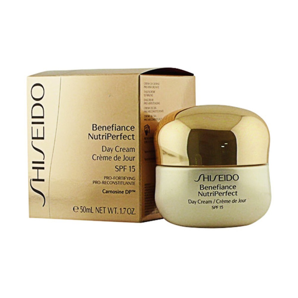 Κρέμα Αντιγήρανσης Ημέρας Benefiance Nutriperfect Day Shiseido Shiseido-0768614191100 Spf 15 15 ml 50 ml