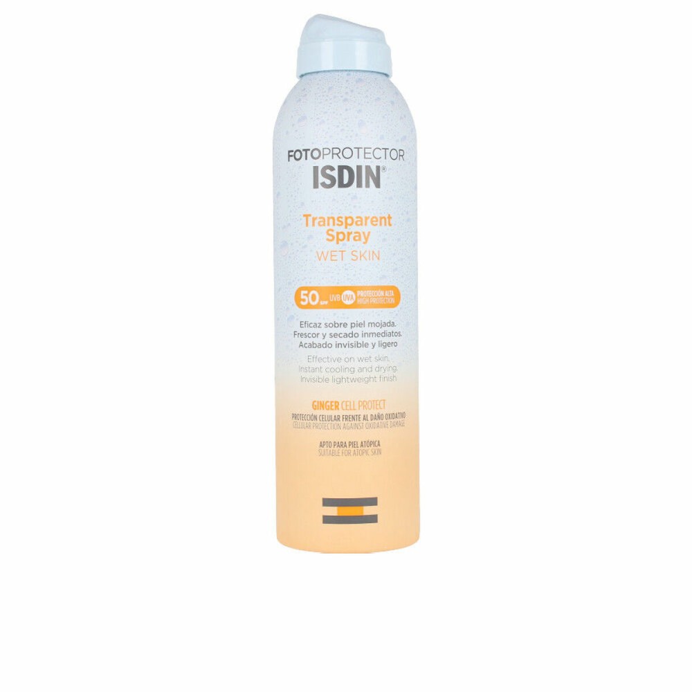 Αντηλιακό για το Σώμα σε Σπρέι Isdin Transparent Spf 50 250 ml
