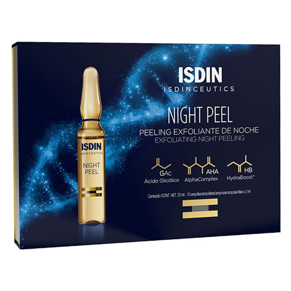 Απολέπιση Προσώπου Isdin Night Peel 30 x 2 ml Αμπούλες