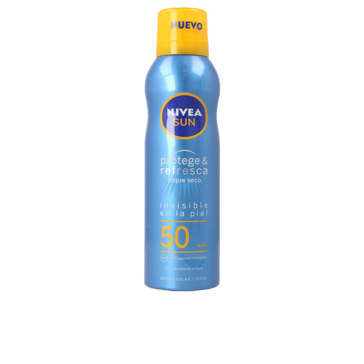 Αντηλιακό Σπρέι Nivea Sun Protege&Refresca Bruma Solar Invisible Spf50 Spf 50 200 ml