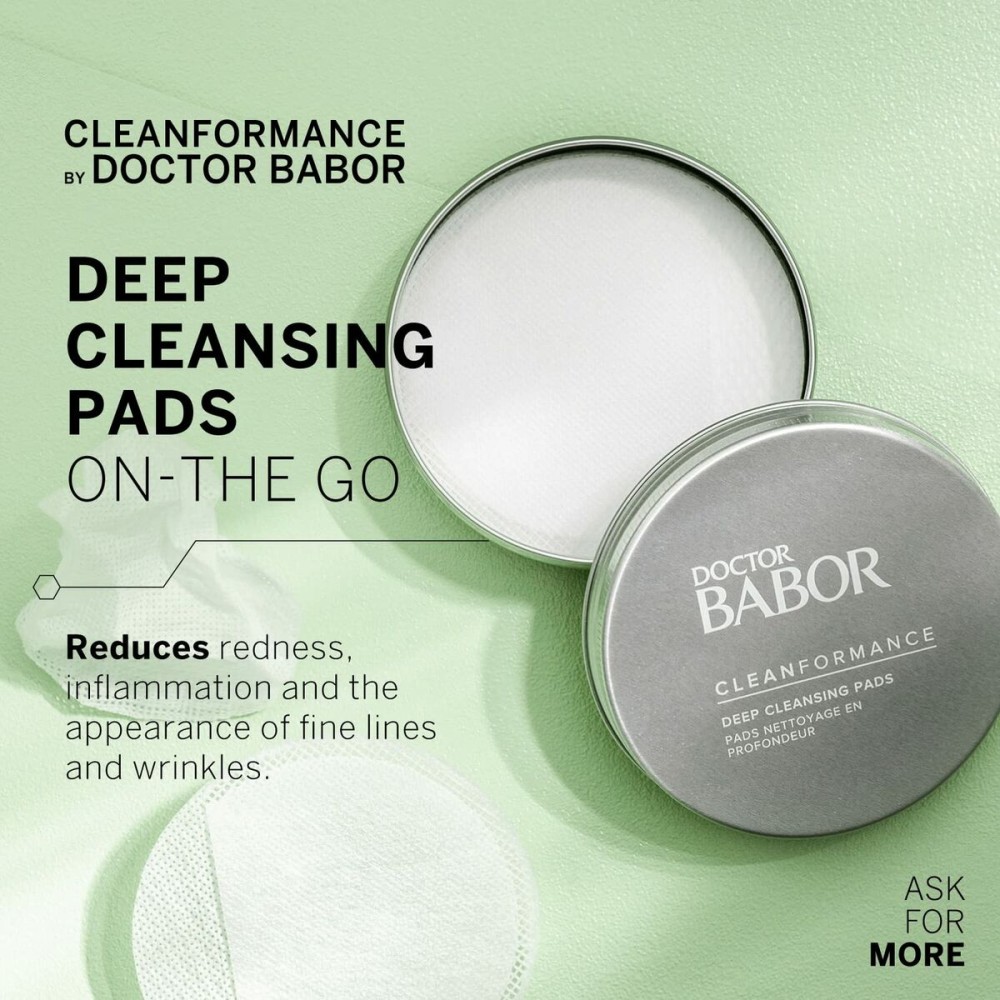 Μαντηλάκια Αφαίρεσης Μακιγιάζ Babor Doc Clean Deep Cleansing 20 Μονάδες
