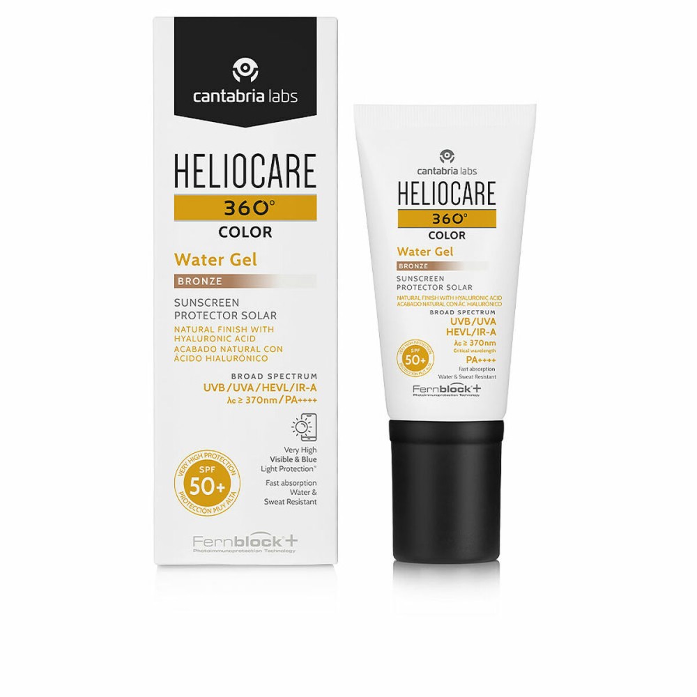 Αντηλιακή Κρέμα Με Χρώμα Heliocare Heliocare 360º Water Gel Color Bronce 50 ml Spf 50