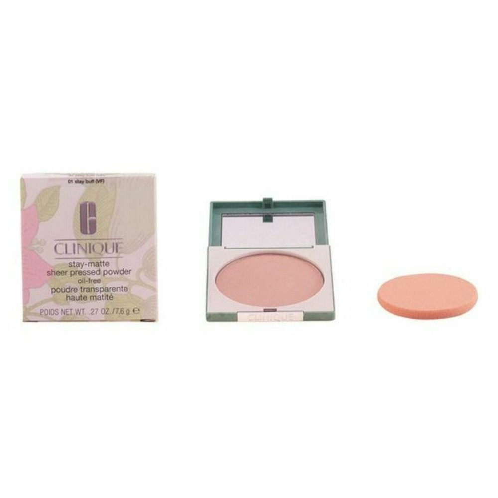 Συμπαγής Σκόνη Clinique Stay Beige Stay-Matte Sheer Pressed Powder 7,6 g Μπεζ 3