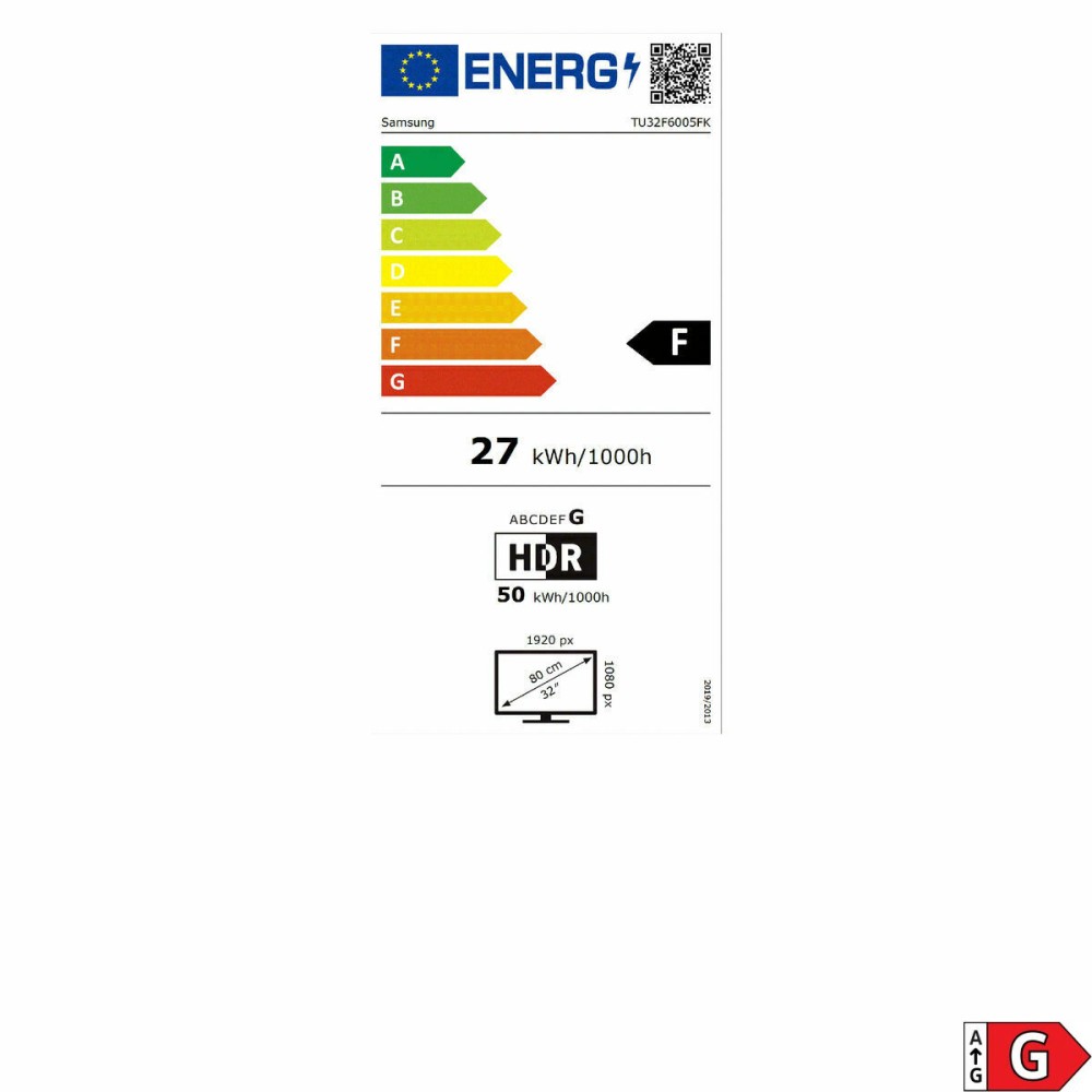 Smart TV Samsung TU32F6005FXK 32 Full HD 32" LED