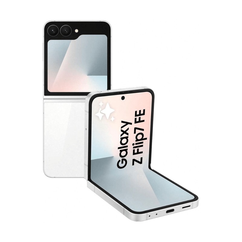 Smartphone Samsung Galaxy Z Flip7 FE 5G SM-F761B 6,7" Octa Core 8 GB RAM 256 GB Λευκό