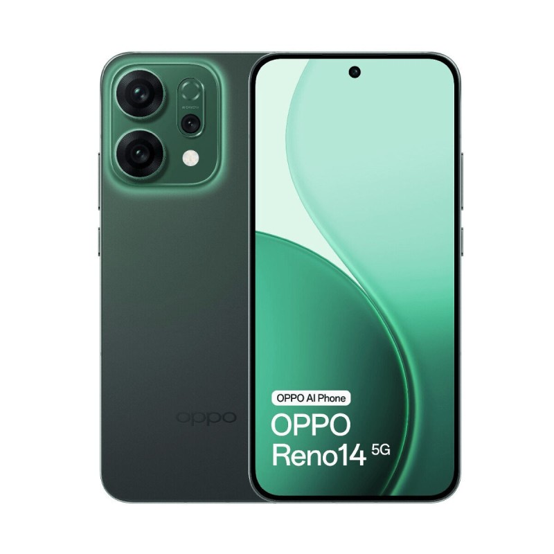 Smartphone Oppo Reno14 6,59" Octa Core 12 GB RAM 512 GB Πράσινο
