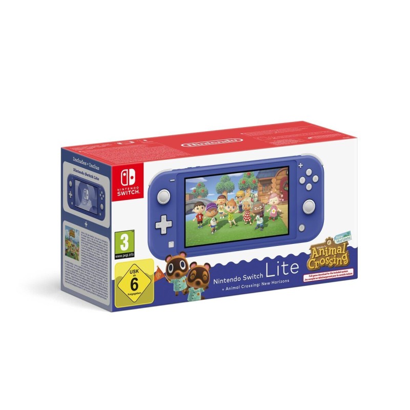 Nintendo Switch Lite + Animal Crossing Nintendo 45496546120 Μπλε