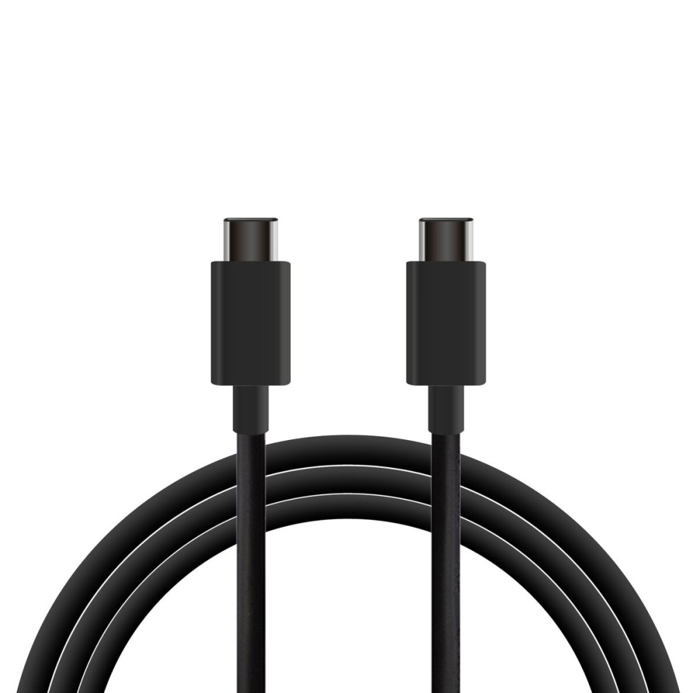 Καλώδιο USB-C σε USB-C KSIX BXCUC01 Μαύρο 1 m